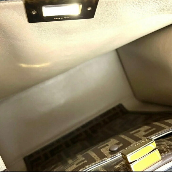 Fendi Peekaboo X-Rite Black Handbag - Picture 4 of 6